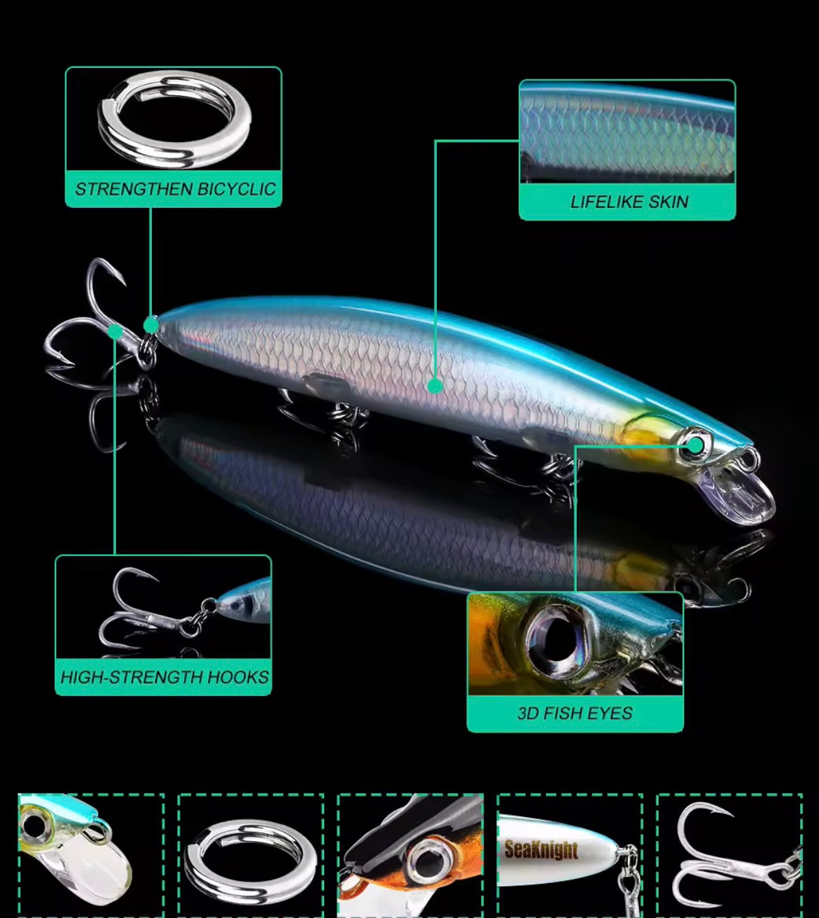 Minnow SK008 Seaknight