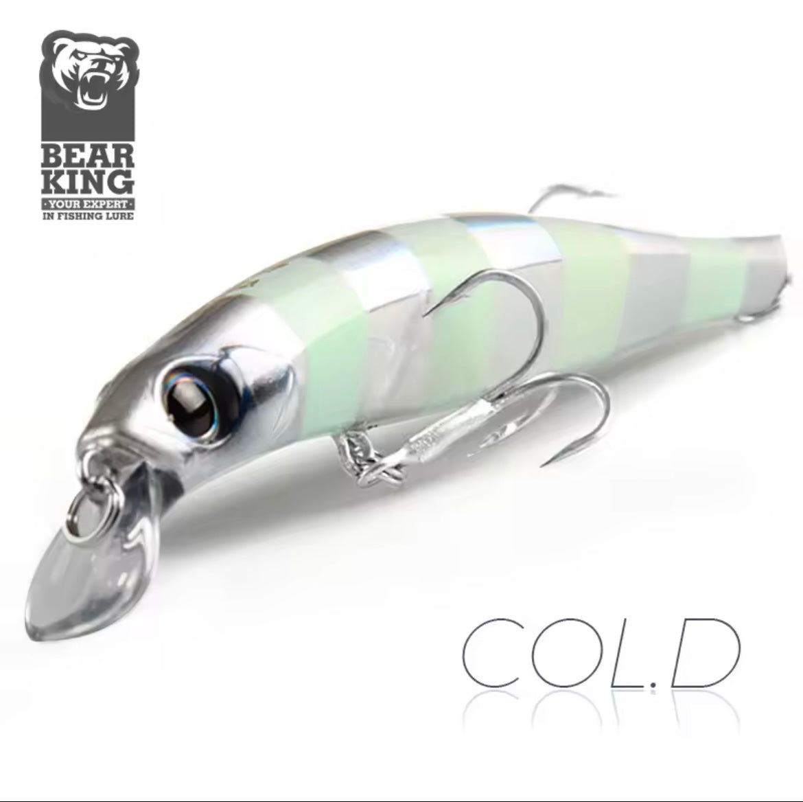 Minnow bearking Bass Slicker M80