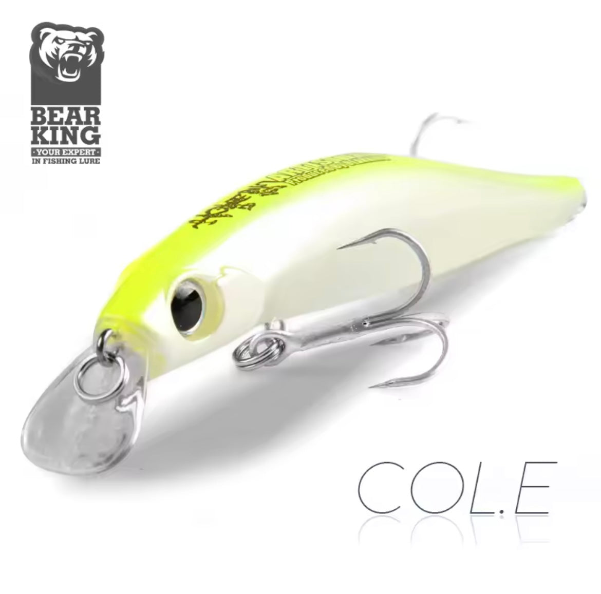 Minnow bearking Bass Slicker M80