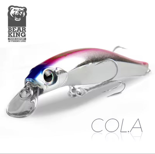 Minnow bearking Bass Slicker M80