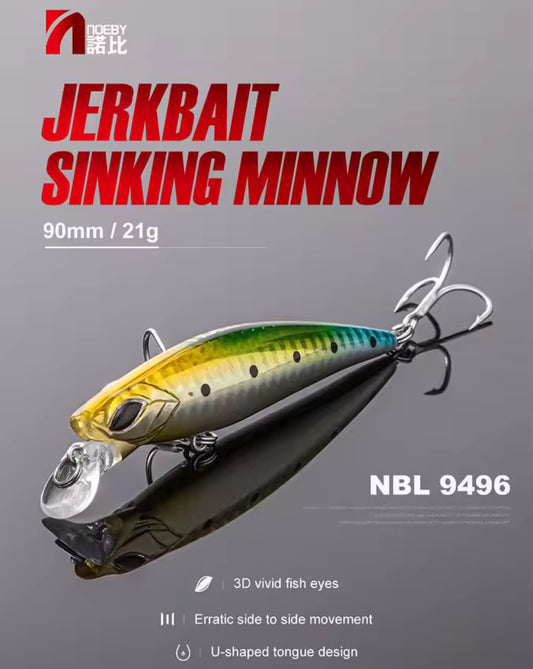 Noeby NBL 9496 Jerkbait Minnow