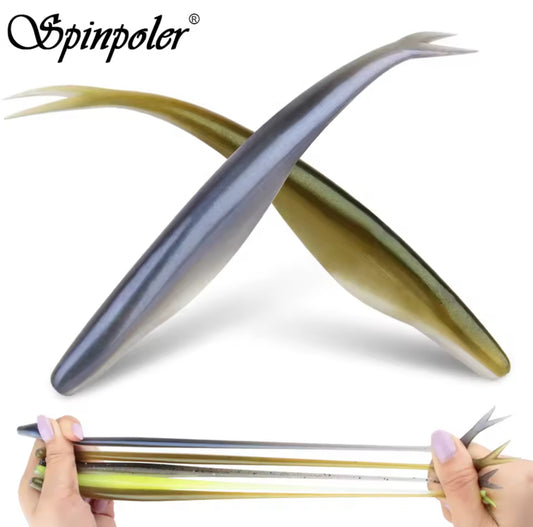 Siliconico TPR Spinpoler Jerk Shad