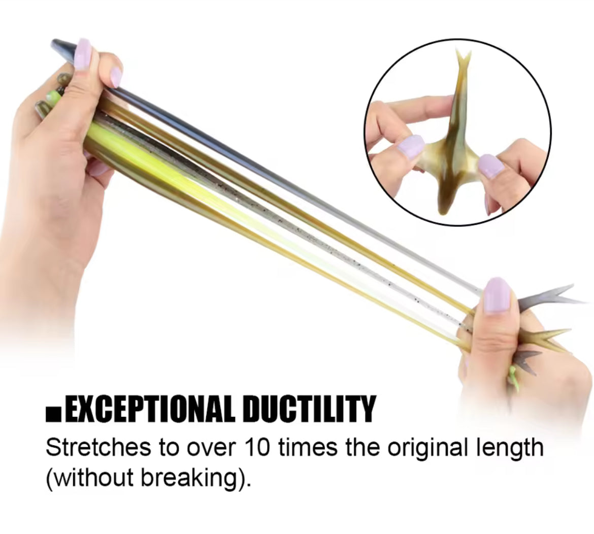 Siliconico TPR Spinpoler Jerk Shad