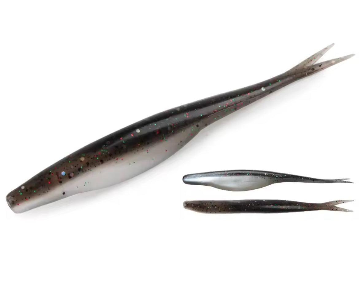 Siliconico TPR Spinpoler Jerk Shad
