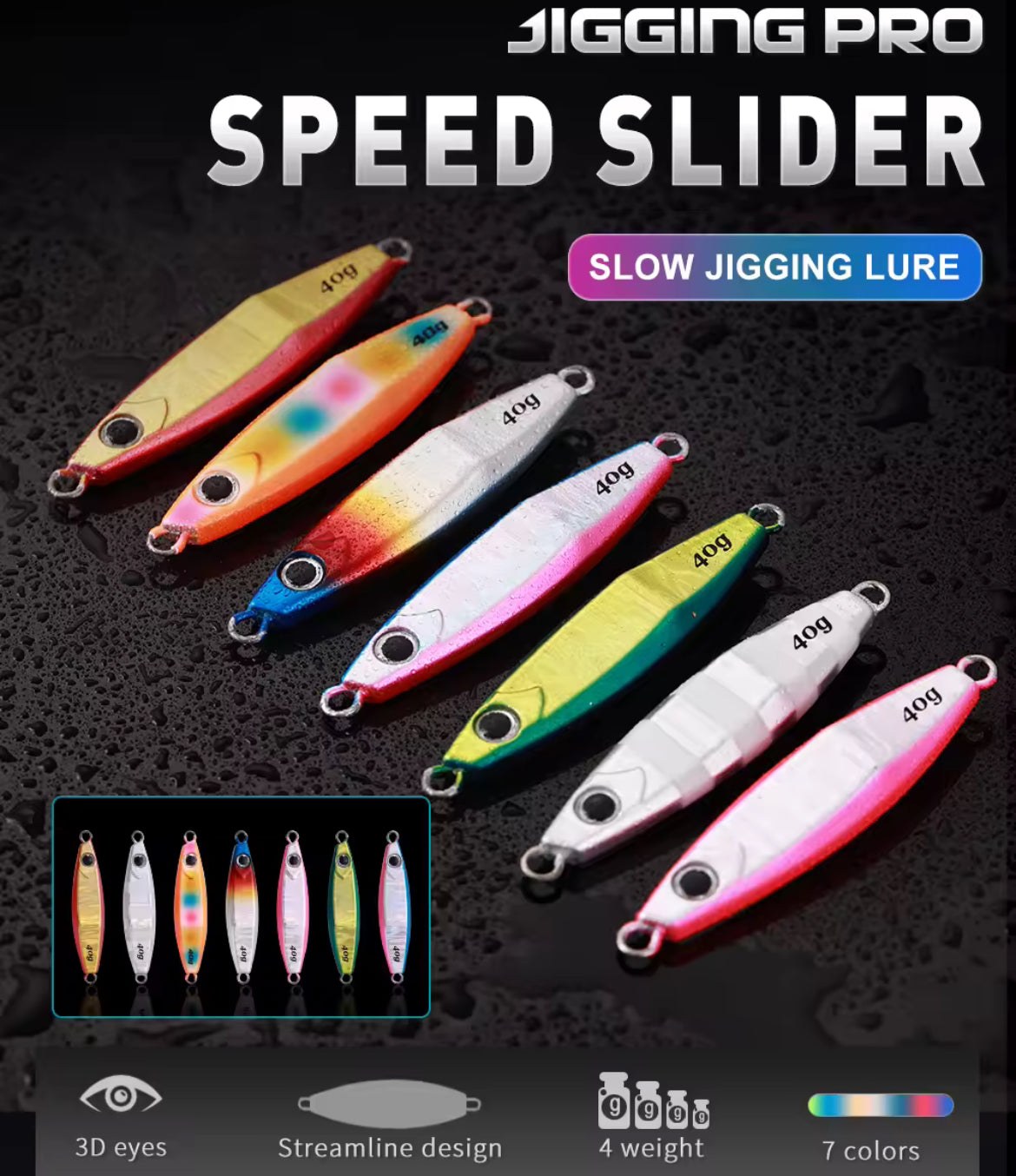 Jig Speed Slider 40 grammi