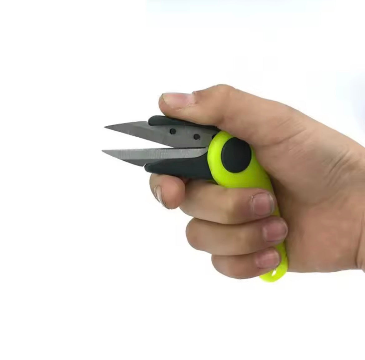 Forbicine per fili, con snap a molla.