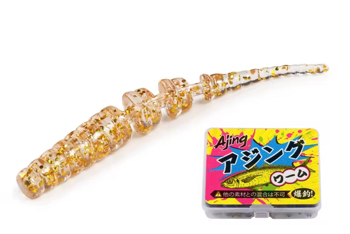 Spinpoler Micro worm Ajing Lure TPR