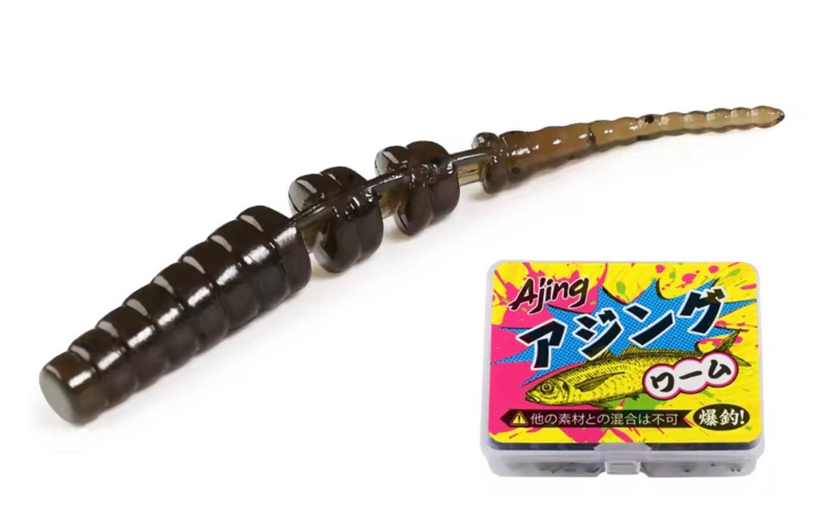 Spinpoler Micro worm Ajing Lure TPR