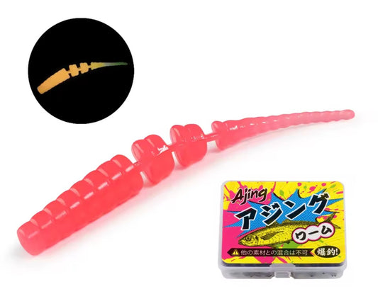 Spinpoler Micro worm Ajing Lure TPR