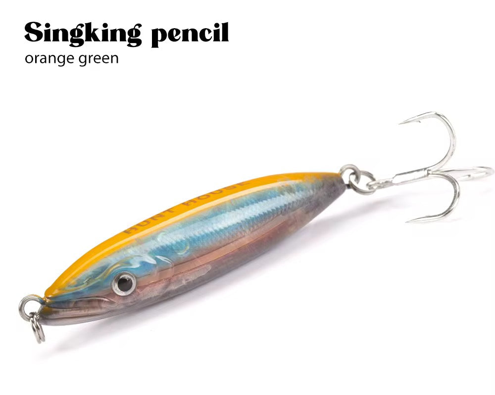 Lipless Hunthouse Wobly Sinking Pencil