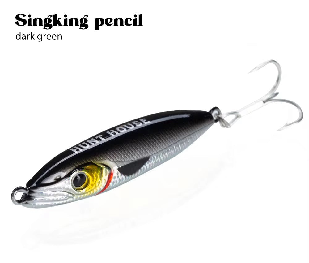 Lipless Hunthouse Wobly Sinking Pencil