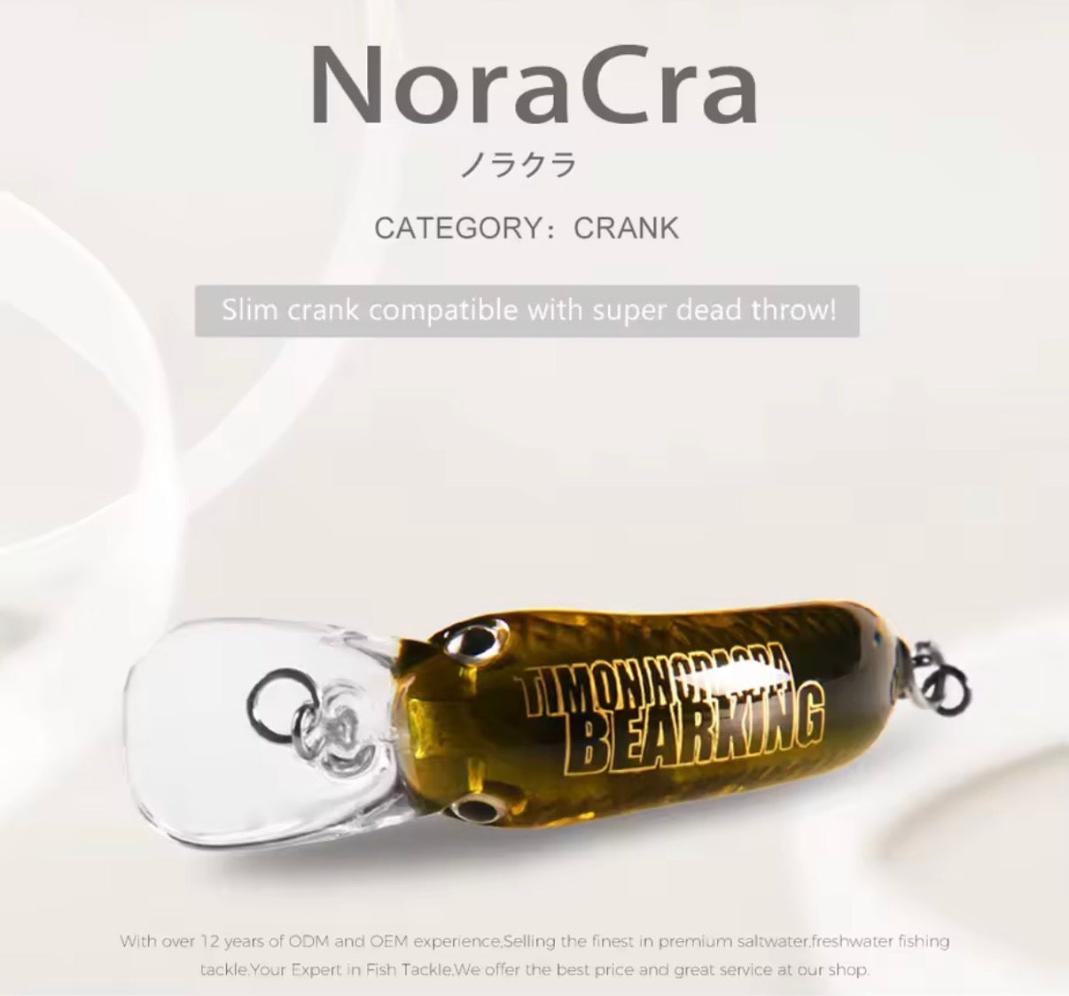 Bearking crank  Timon NoraCra 42mm