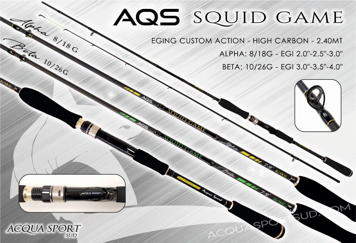 Canna da Eging AQS Squid Game - Alpha & Beta